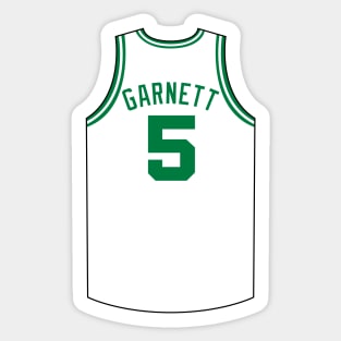 Kevin Garnett Boston Jersey Qiangy Sticker